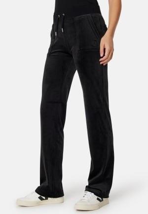 Juicy Couture Del Ray Classic Velour Pant Black XS