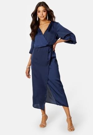 Bubbleroom Occasion Jolene Knot Dress Dark blue 40