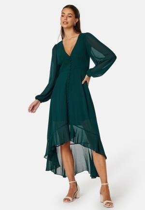 Bubbleroom Occasion Desiree High-Low Dress Dark green 46