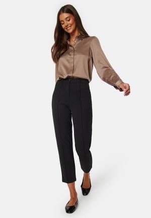 BUBBLEROOM Nicole Puff Sleeve Shirt Dark mole 36