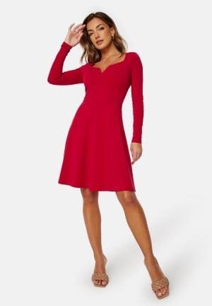 BUBBLEROOM Rudina Skater Dress Red XL