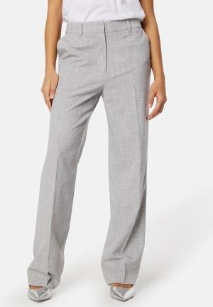 BUBBLEROOM Shelley Suit Pants  Light grey melange 38