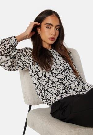 Object Collectors Item Objmila L/S Top Cloud Dancer AOP:Flo 44