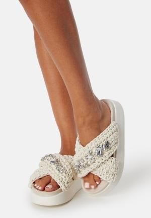 INUIKII Woven Stones Platform White 38