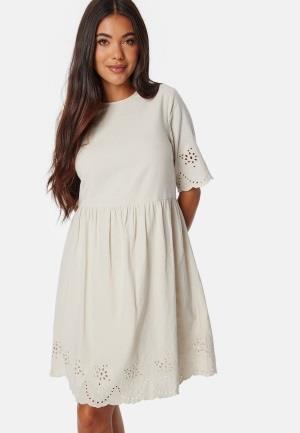Pieces Pcalmina Embroidery Dress Birch L