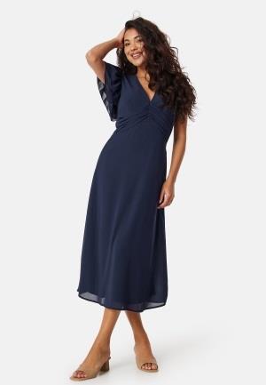 Bubbleroom Occasion Vallie Midi Dress Dark blue 34