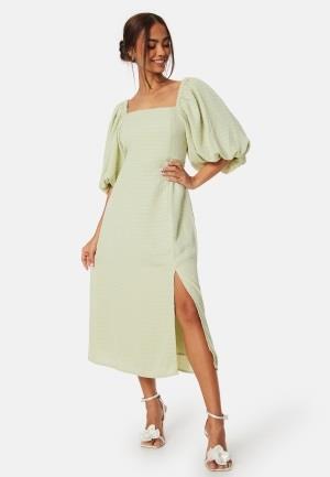 Bubbleroom Occasion Puff Sleeve Dress Light green L