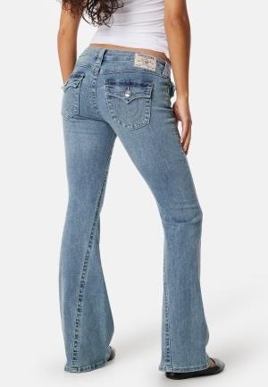 True Religion Joey Low Rise Flare Peak Spot 30