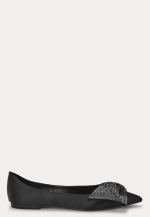 Steve Madden Magi Ballerinas Black Satin 38