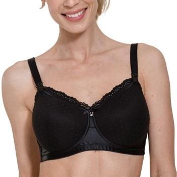 Abecita BH Mama Padded Maternity Soft Bra Svart polyamid F 70-75 Dame