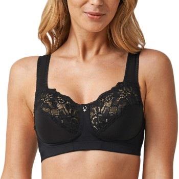 Abecita BH Support Soft Bra 144189 Svart B 80 Dame