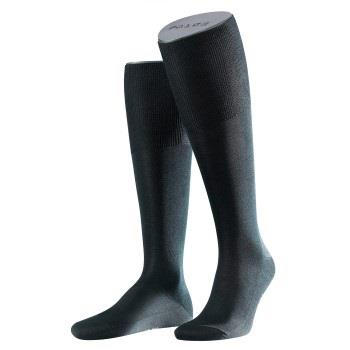 Falke Strømper No. 4 Knee-high Svart silke Str 43/44 Herre