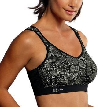 Anita BH Active Extreme Control Sports Bra Svart mønstret E 85 Dame