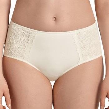 Anita Truser Havanna Highwaist Brief Benhvit nylon 42 Dame