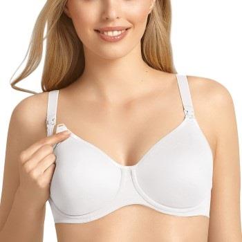 Anita BH Microfiber Underwire Nursing Bra Hvit E 85 Dame