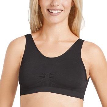 Anita BH Seamless Wireless Pregnancy Bustiers Svart polyamid Large Dam...