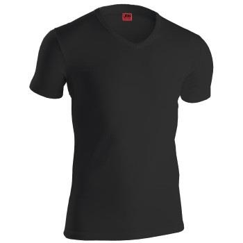 JBS Basic 13720 T-shirt V-neck Svart bomull X-Large Herre