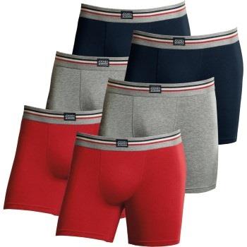 Jockey 6P Cotton Stretch Boxer Trunk Ubestemt Farge bomull Small Herre