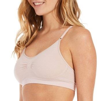 Magic BH Comfort Bra Spaghetti Straps Bamboo Lysrosa Small Dame