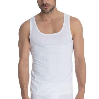 Calida Pure and Style Athletic Shirt Hvit bomull X-Large Herre