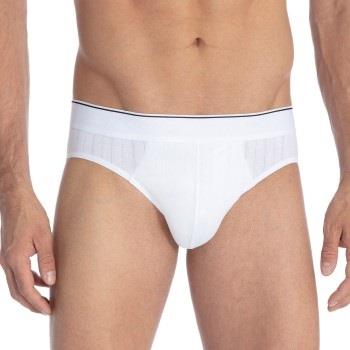 Calida Pure and Style Mini Brief Hvit bomull Medium Herre