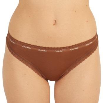 Calvin Klein Truser Bottoms Up Refresh Thong Brun polyamid Medium Dame