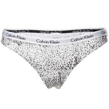 Calvin Klein Truser Carousel Bikini Hvit/Svart bomull X-Small Dame