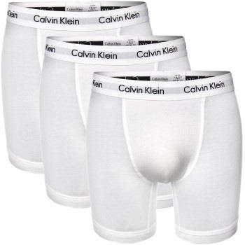 Calvin Klein 3P Cotton Stretch Boxer Brief Hvit bomull Large Herre