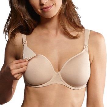 Anita BH Underwire Nursing Bra With Spacer Cup Beige C 90 Dame