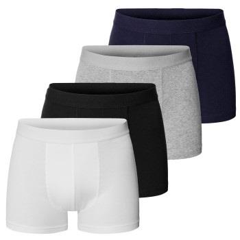 Bread and Boxers Organic Cotton Boxers 4P Mixed økologisk bomull Small...
