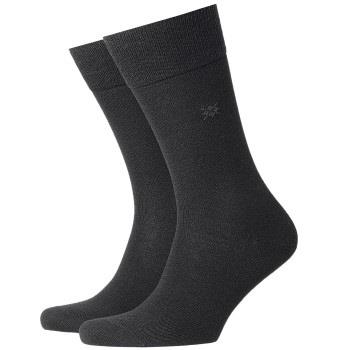 Burlington Strømper Leeds Wool Sock Svart Str 46/50 Herre