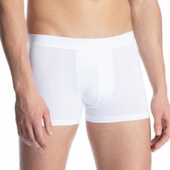 Calida Cotton Code Boxer Brief Hvit bomull Small Herre