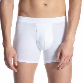 Calida Cotton Code Boxer Brief With Fly Hvit bomull X-Large Herre