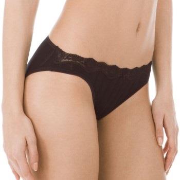 Calida Truser Etude Toujours Low Cut Brief Svart bomull Medium Dame