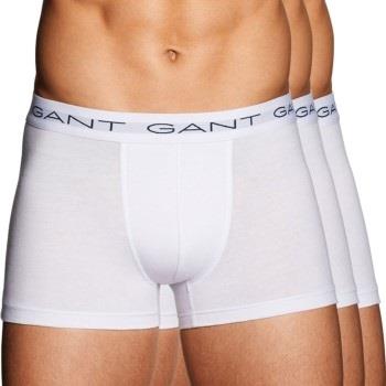 Gant 3P Essential Basic CS Trunks Hvit bomull Medium Herre