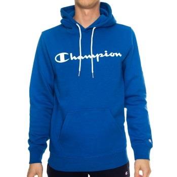 Champion Classics Men Hooded Sweatshirt Mørkblå X-Large Herre
