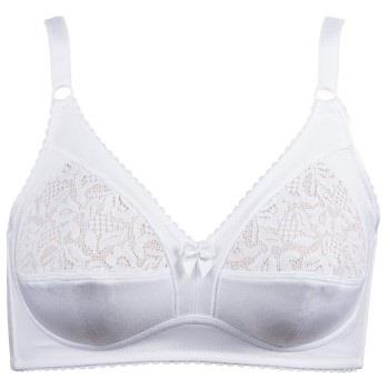 Damella BH Classic Soft Bra Hvit E 100 Dame