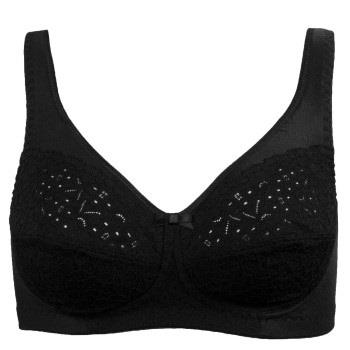 Damella BH Classic Soft Lace Bra Svart B 90 Dame