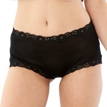 Damella Truser Silk Brief Svart silke X-Large Dame