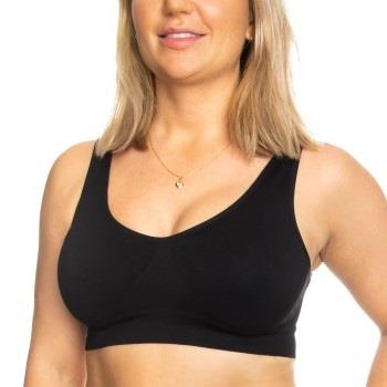 Decoy BH Bra Top Wide Straps Svart polyamid Medium Dame