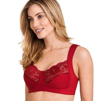 Miss Mary Lovely Lace Soft Bra BH Rød F 120 Dame