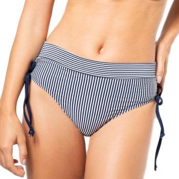 Panos Emporio Reef Olympia High Waist Brief Hvit/Marine polyamid 36 Da...