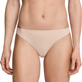 Schiesser Truser Invisible Lace String Beige 38 Dame