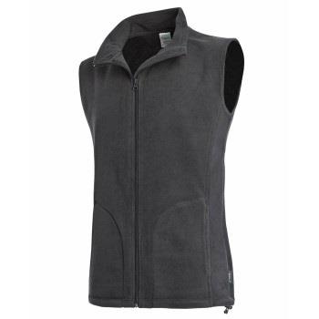 Stedman Active Fleece Vest For Men Grå polyester X-Large Herre