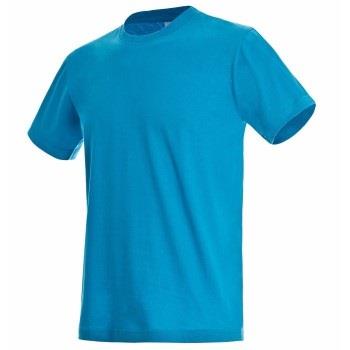Stedman Classic Men T-shirt Himmelsblå bomull Medium Herre