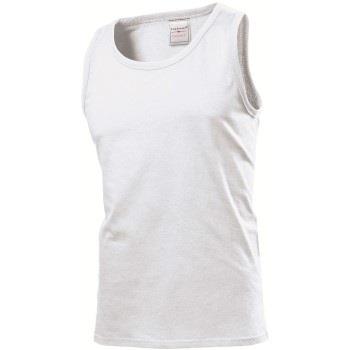 Stedman Classic Tank Top Men Hvit bomull XX-Large Herre