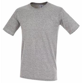 Stedman Classic-T Fitted For Men Grå bomull Small Herre