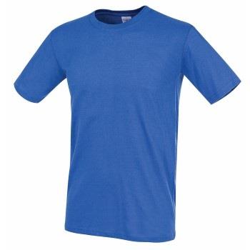 Stedman Classic-T Fitted For Men Royalblå bomull Large Herre