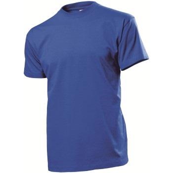 Stedman Comfort Men T-shirt Royalblå bomull Medium Herre