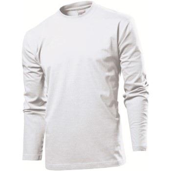 Stedman Comfort-T Long Sleeve Hvit bomull Medium Herre